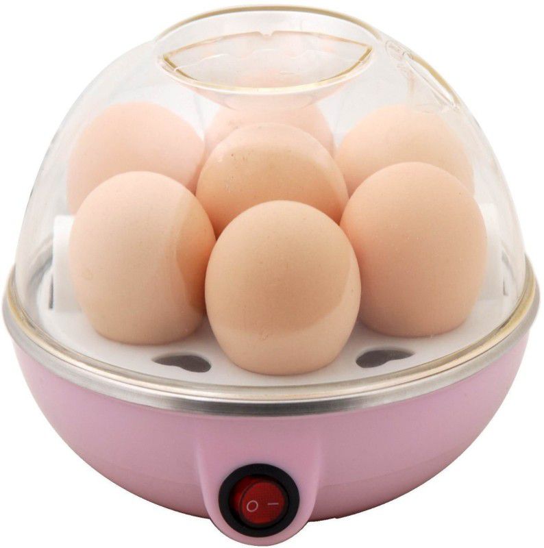 smartthings Single Layer Egg Boiler Electric/Electric Egg Cooker/Electric Plastic Electric Egg Cooker, Boiler, Hard Boil Steamer Single Layer Egg Cooker Egg Cooker  (Pink, 7 Eggs)