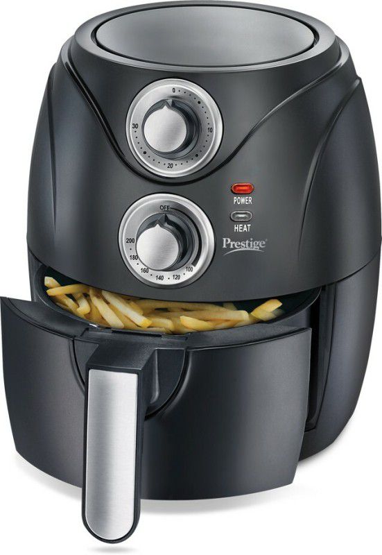 Prestige PAF 6.0 with Temperature Control, Smoke Vent Air Fryer  (2.5 L)