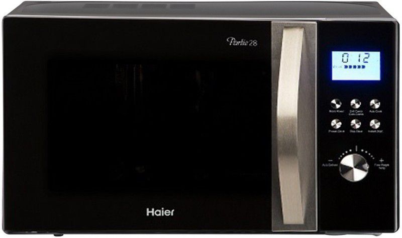 Haier 28 L Convection Microwave Oven  (HIL2810EGCF, Black)