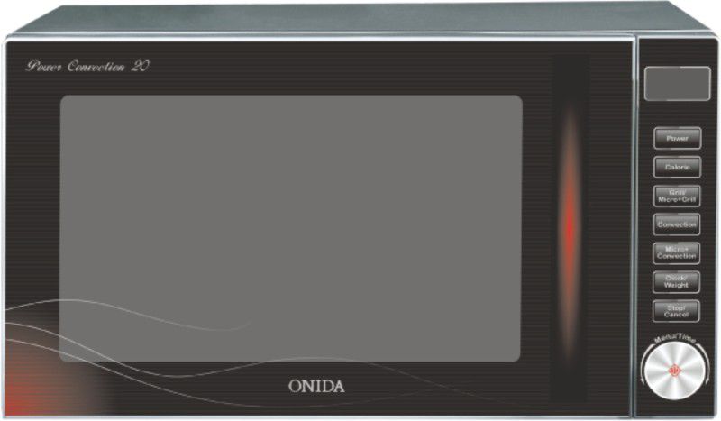 ONIDA 20 L Convection Microwave Oven  (MO20CJP27B, Reddish Black)