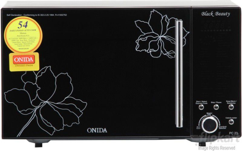 ONIDA 23 L Convection Microwave Oven  (MO23CJS11B, Black Beauty)