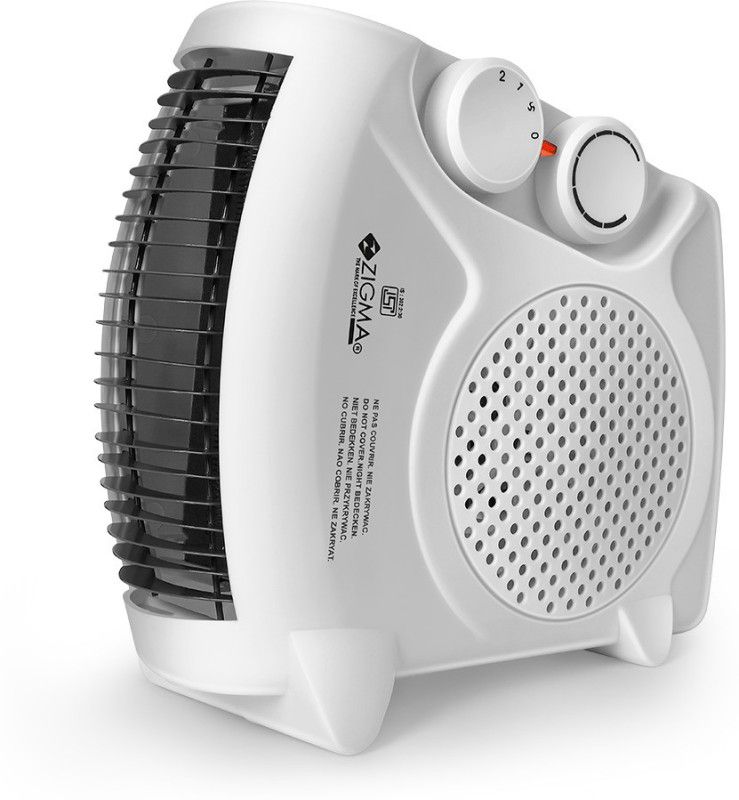 zigma Quite Performance Smart Heat Convector Portable Fan Room Heater - 400 Watt Fan Room Heater