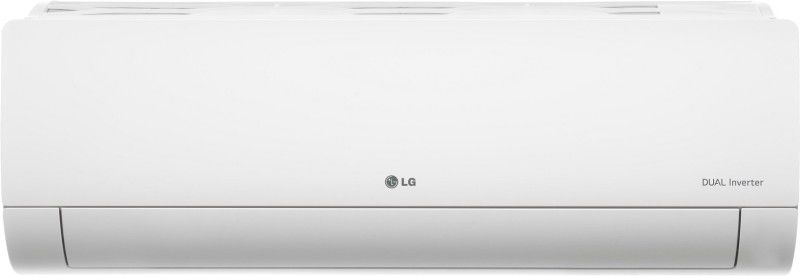 LG 1.5 Ton 3 Star Hot and Cold Split Dual Inverter AC - White  (LS-H18VNXD, Copper Condenser)