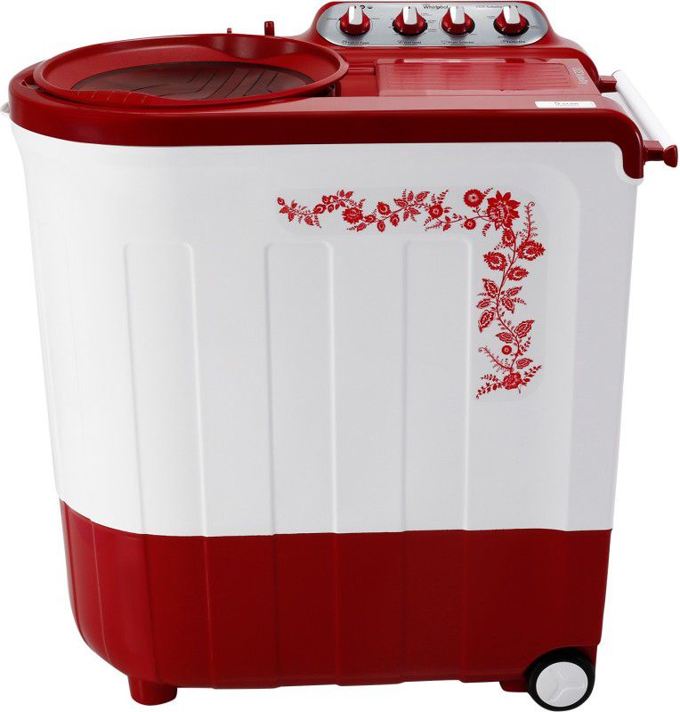 Whirlpool 7.5 kg Semi Automatic Top Load Washing Machine Red  (ACE 7.5 TRB DRY (FLORA RED) (5 YR))