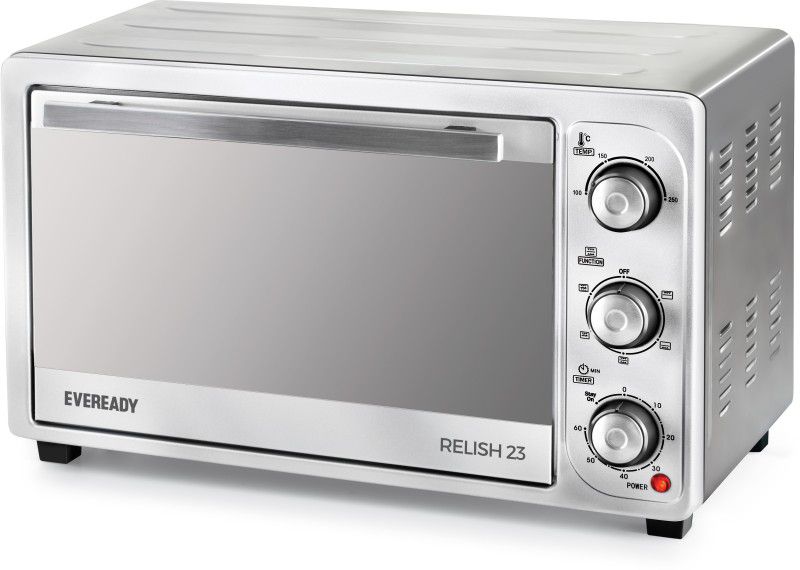 EVEREADY 23-Litre Relish 23 Oven Toaster Grill (OTG)  (Silver)