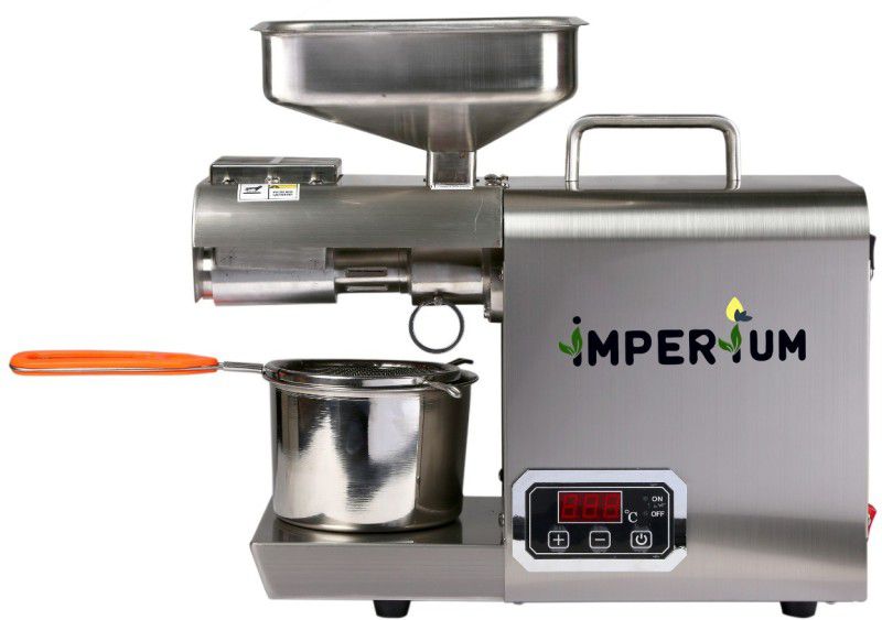 Imperium Temperature Controller Oil Press Machine TC-03 600 Watt Stainless Steel 600 W Food Processor  (Silver, Stainless Steel)