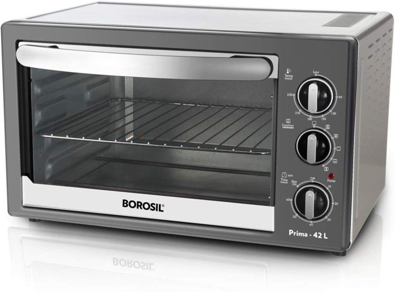 BOROSIL 42-Litre B-OTG-42L Oven Toaster Grill (OTG)  (silver)