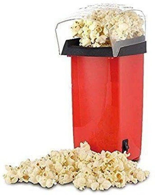 Rexmon Instant Popcorn Maker - Hot Air Oil Free Popcorn and Snack Maker 300 ml Popcorn Maker  (Red)