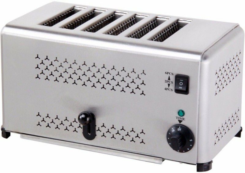THE URBAN KITCHEN UK-6T03 3150 W Pop Up Toaster  (Silver)