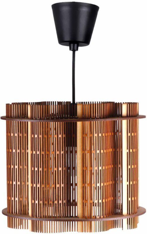 CHHELL Decorative Pendant Ceiling Decorative Chandelier Wooden Ceiling Lamp Night Lamp for Living Room, Bedroom, Office, Restaurant, Dining Hall, Cafe, Modern Kitchen Pendants Ceiling Lamp  (Multicolor)