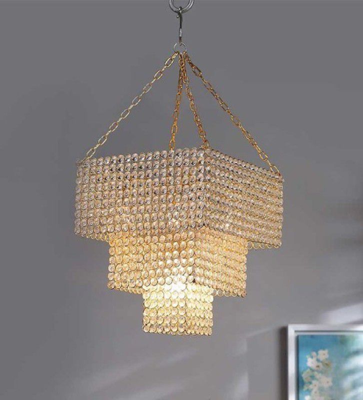 The Brighter Side Chandelier Ceiling Lamp  (Gold)