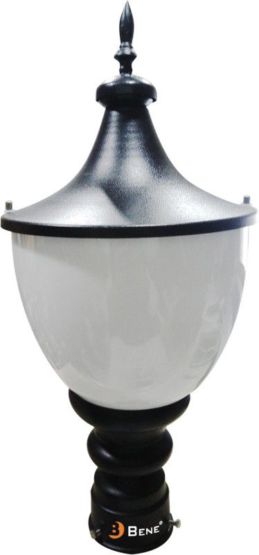 BENE Outdoor Lamp Tzar, (Black, 16 Cms) Gate Light Outdoor Lamp  (Black)