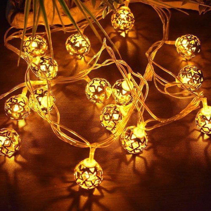 Bvolence 14 LEDs 2.5 m Gold Rice Lights  (Pack of 1)