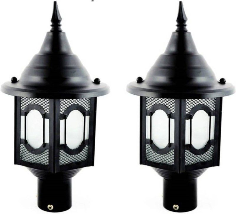 ZADLAXAR V4656VF Gate Light Outdoor Lamp  (Black)
