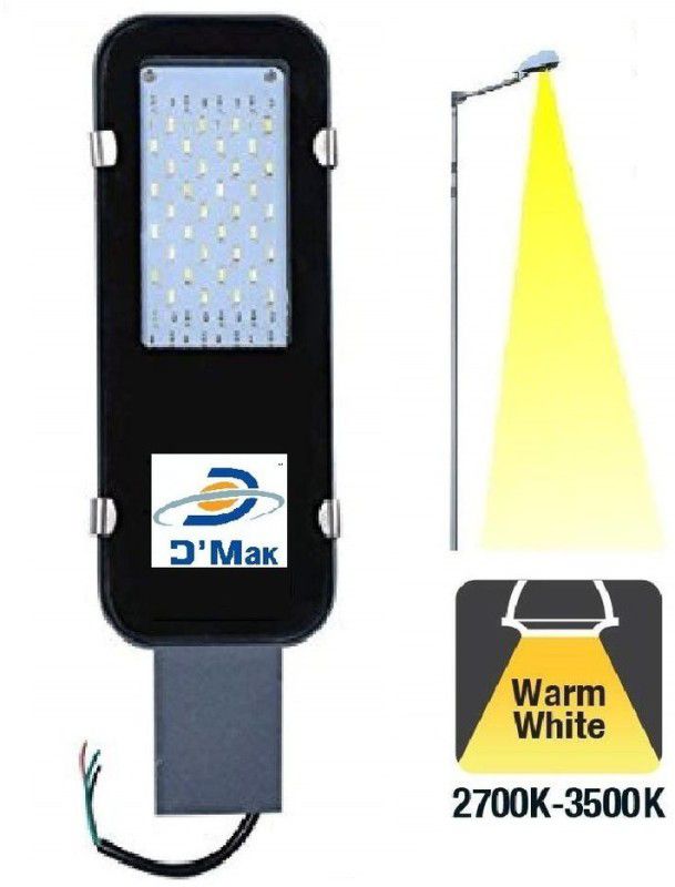Happy Selling 18 Watt Waterproof Led Gray Body Street Light (Warm White, Pack of 1) Flood Light Outdoor Lamp  (White)