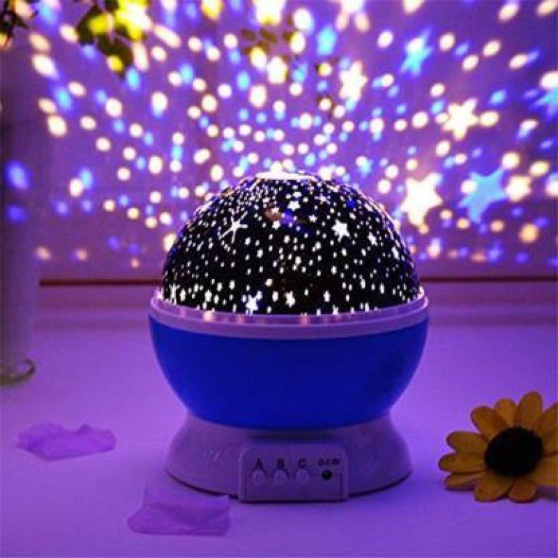 btoc Romantic Sky Star Master Night Light Projector Children Kids Night Lamp Night Lamp  (14.7 cm, Multicolor)