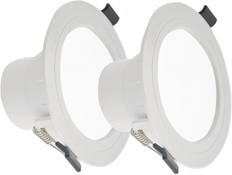 LEDIFY 7 W Round Plug & Play LED Bulb  (White, Pack of 2)