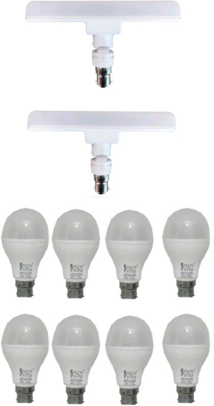 10 W, 15 W T-Bulb B22 LED Bulb  (White, Pack of 10)