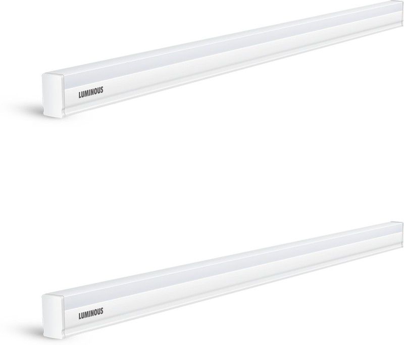 LUMINOUS 4 Feet 20W Indus Neo 3 Colour Changing 3C S Straight Linear LED Tube Light  (Pack of 2)