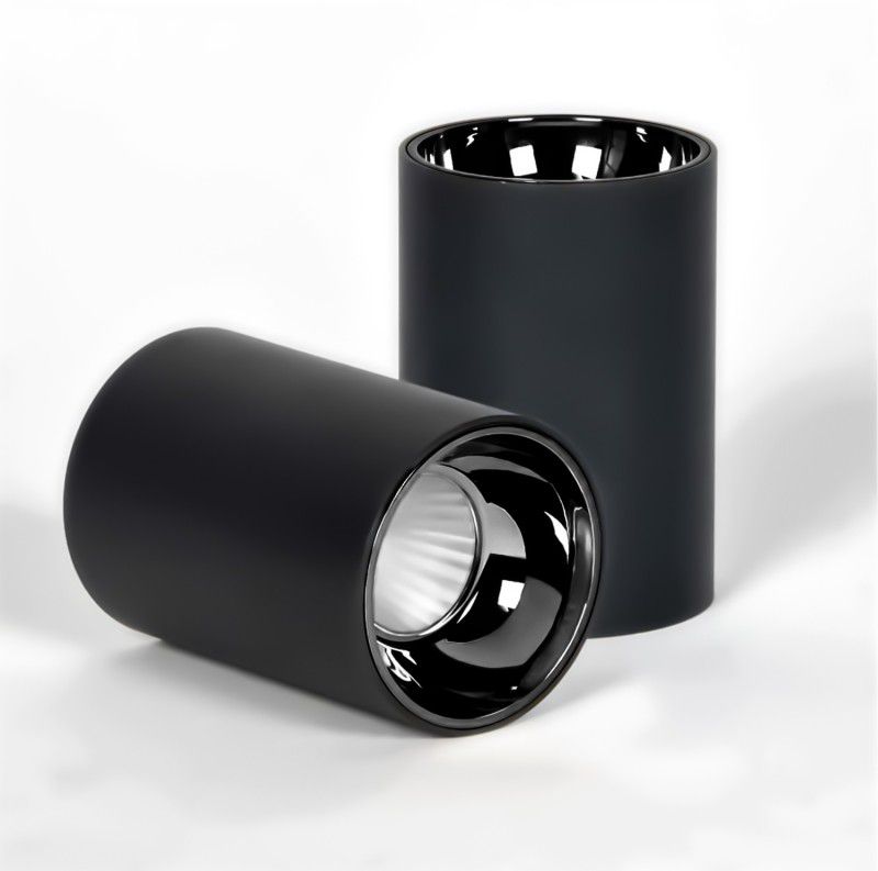 Harold Electricals 20W Antiglare Surface COB (Neutral White Light, Black Reflector)Pack of 1 Ceiling Light Ceiling Lamp  (Black)