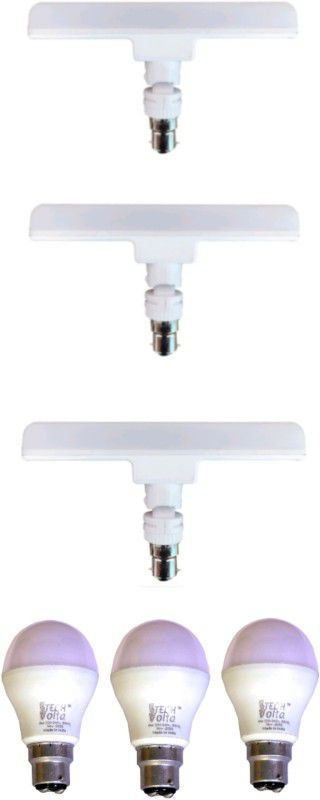 12 W, 10 W T-Bulb B22 LED Bulb  (White, Pack of 7)
