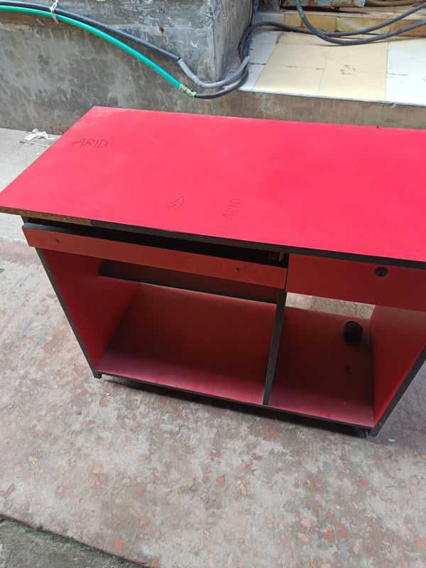 Computer Table (red colour)