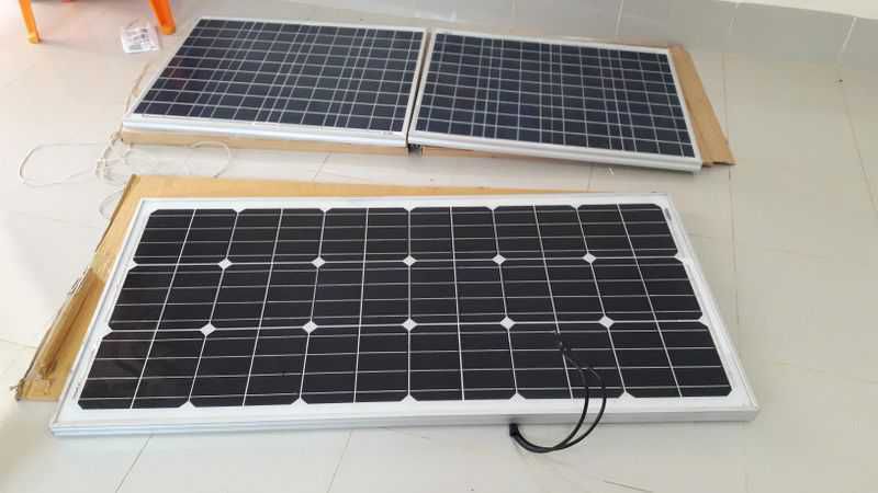 Mono solar panel 80W, 12V