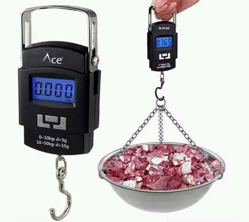 "Portable electronic scale"