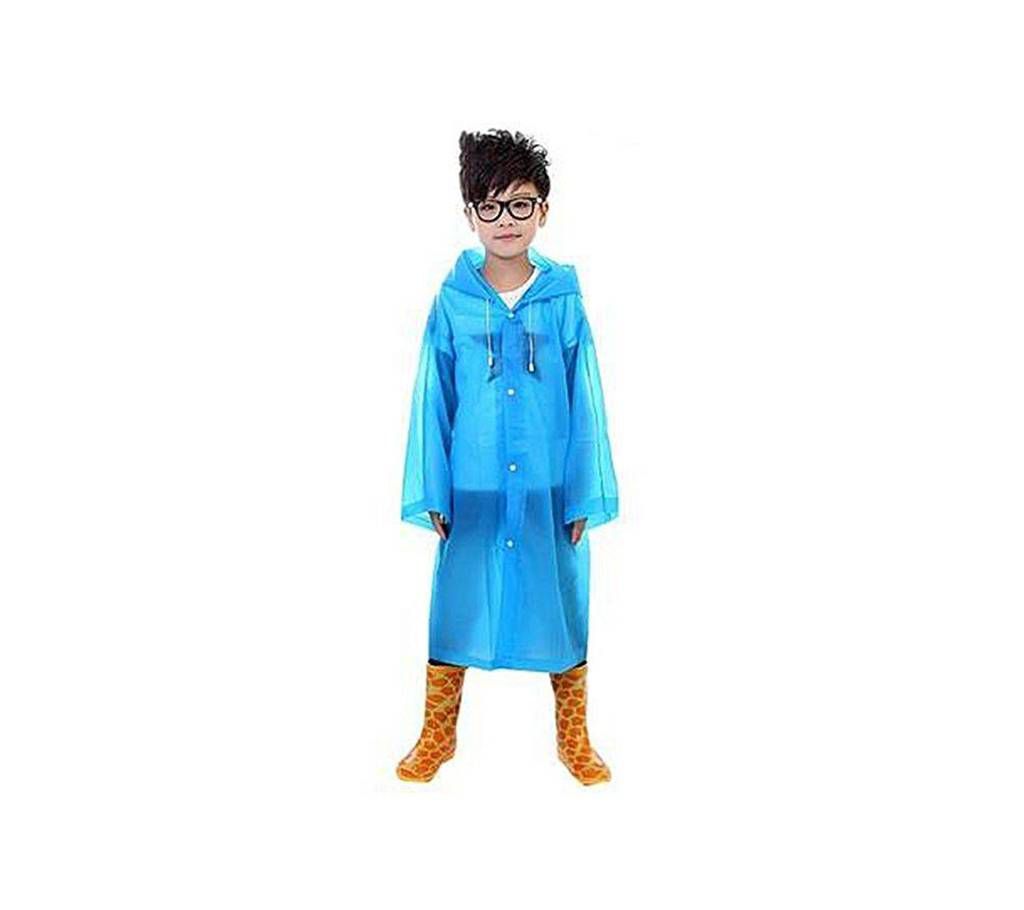 Chlidren EVA Environment Raincoat student Hooded Jacket Girl boy Rain coat