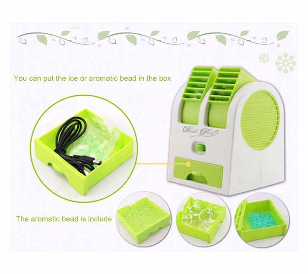Mini Double Air Cooler - Green