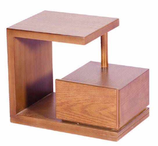 Canadian Oak Wooden Bed Side Table