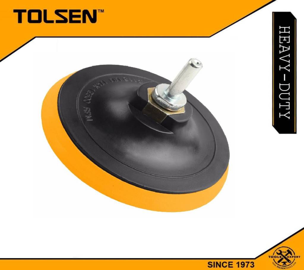 Tolsen Plastic Backing Pad with Velcro (115mm (M14x2) 77260