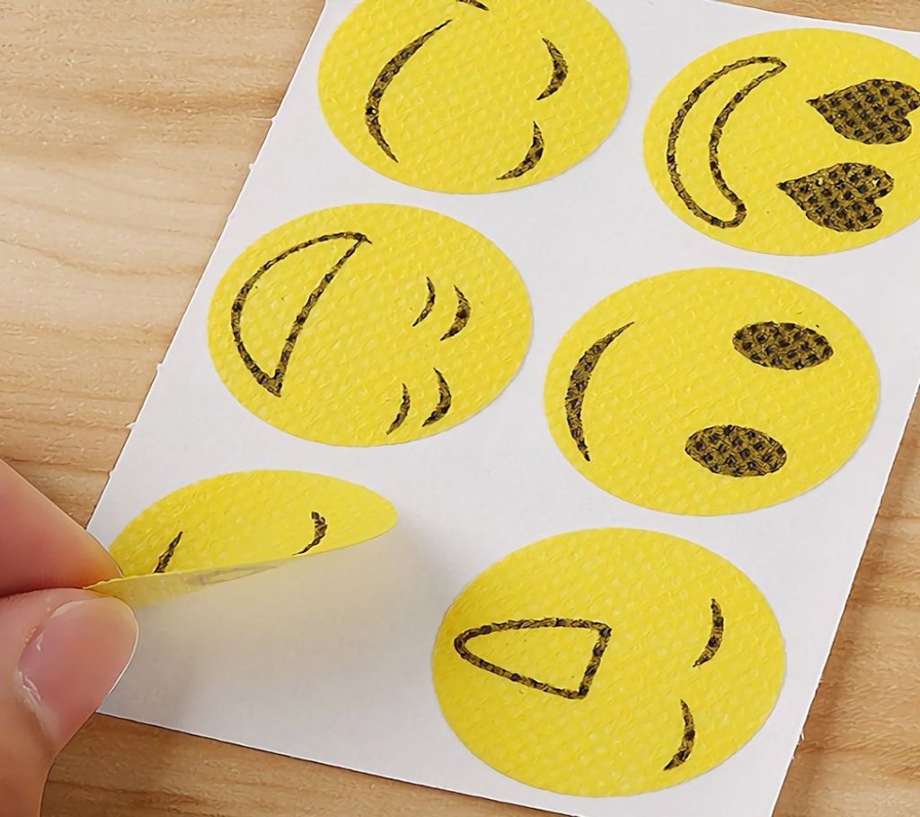 Citronella Oil Mosquito Killer Cartoon Repeller Sticker Smiley Insect Mosquito Repellent Stickers Patches
