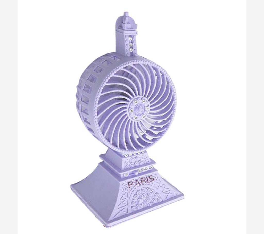USB Paris Rechargeable Mini Tower Fan