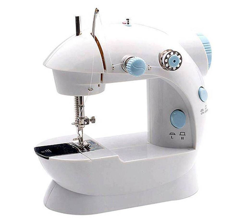 Electric sewing machine with paddle