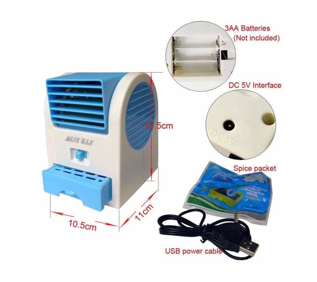 Air Conditioner Mini Perfume USB Fan