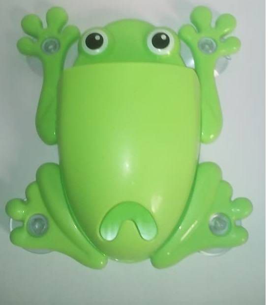 Frog Toothpaste Holder 