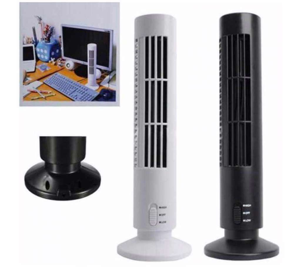 USB Mini Tower Desk Fan