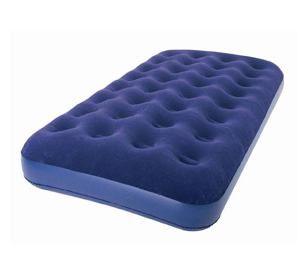Single air bed with pumper 