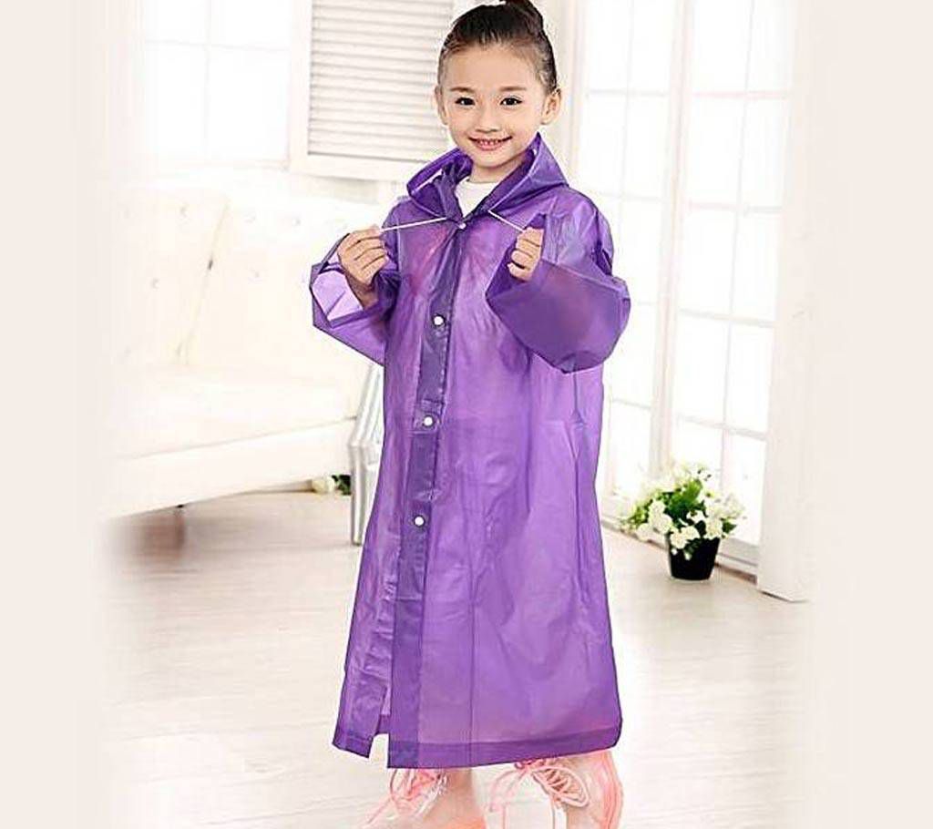 Polyester Rain Coat For Kids
