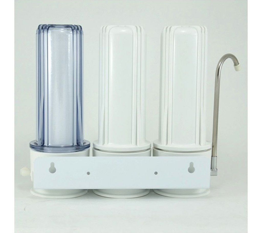 3 stage household pre-filtration counter