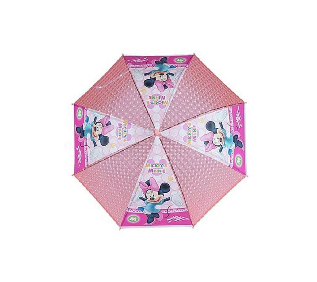 Light Pink Kids Umbrella with whistler