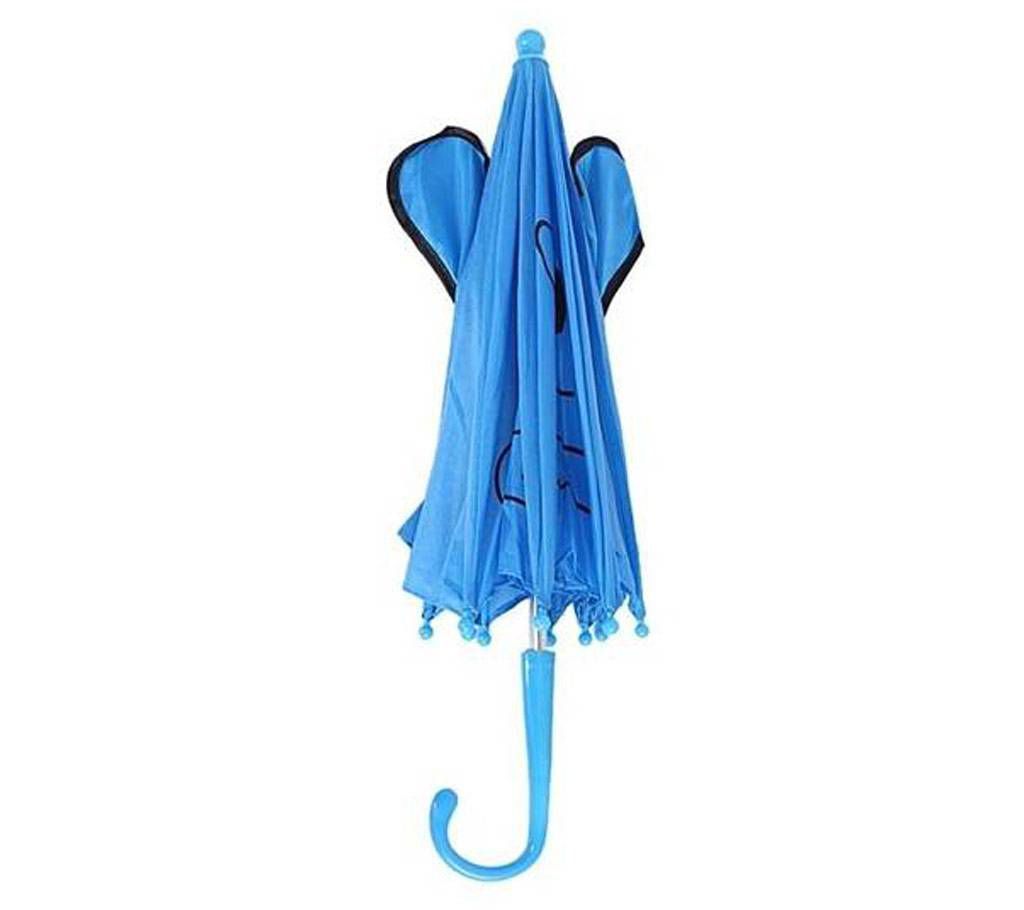 Metal and Polyester Fashionable Umbrella - Blue