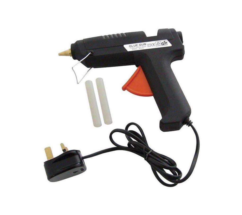 Electric Hot Melt Glue Gun - Black