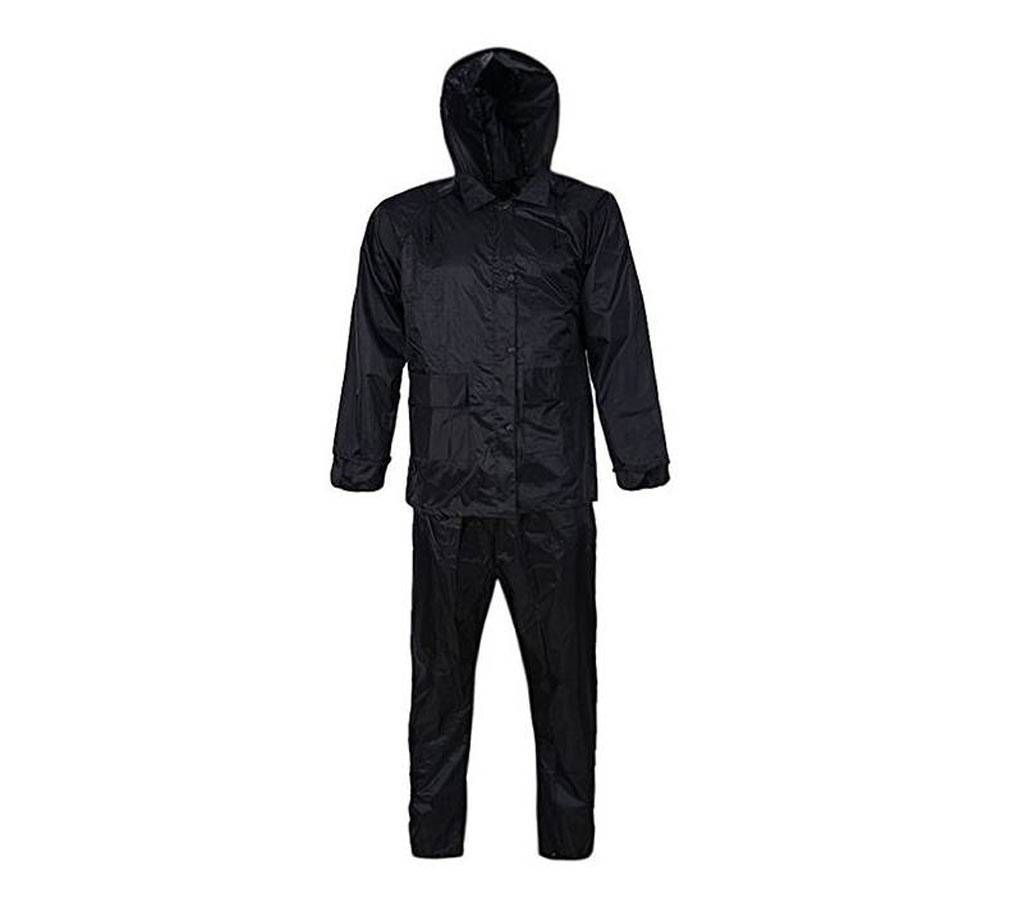 Waterproof Raincoat - Black 