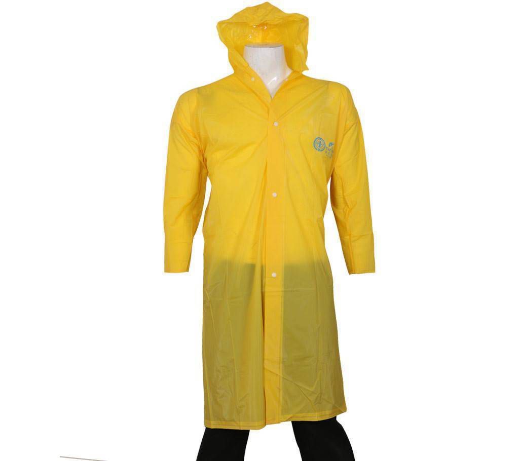 Polyester Rain Coat - Yellow