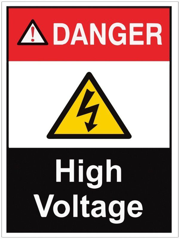 999Store danger high voltage Emergency Sign