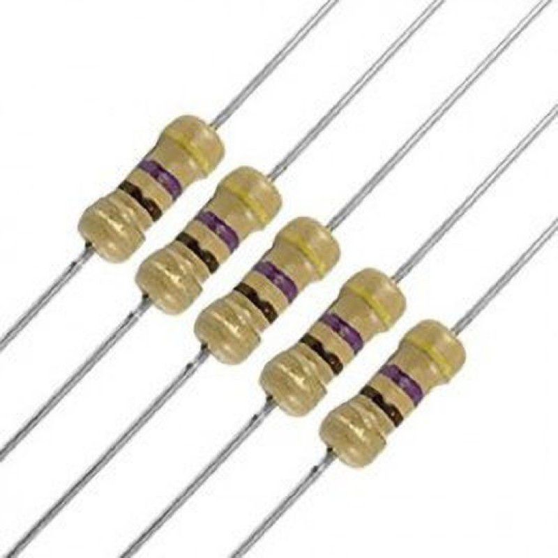 ZARC INDUSTRIES 470 OHM RESISTOR,470E,100PCS,5%,CFR,1 WATT Fixed Resistor Fixed Resistor Fixed Resistor  (470 ohm 5%)