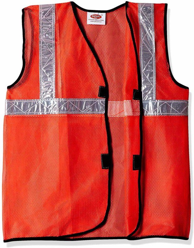 STEC STROJ01 Safety Jacket  (Orange)