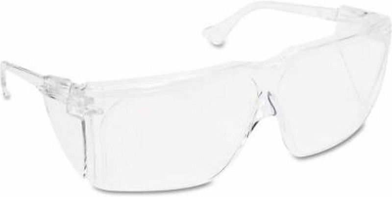 ROLd Protective Safety Goggles Clear Lens Laboratory Safety Goggle Eye Protection Lightweight Eyewear (FREE SIZE ) Protective Safety Goggles Clear Lens Laboratory Safety Goggle Eye Protection Lightweight Eyewear Laboratory Safety Goggle  (Free-size)